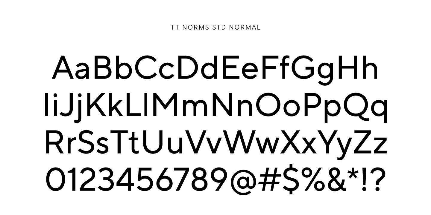 TT Norms&reg; Pro: a 7-year history of the font family