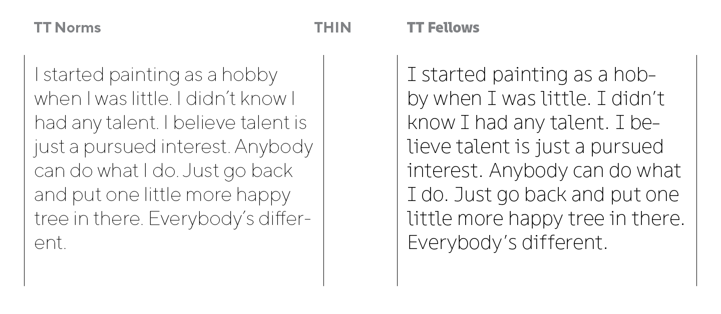 تغيير الأنماط مع الحفاظ على التخطيط &mdash; نكشف أسرار إنشاء خط TT Fellows أحادي العرض