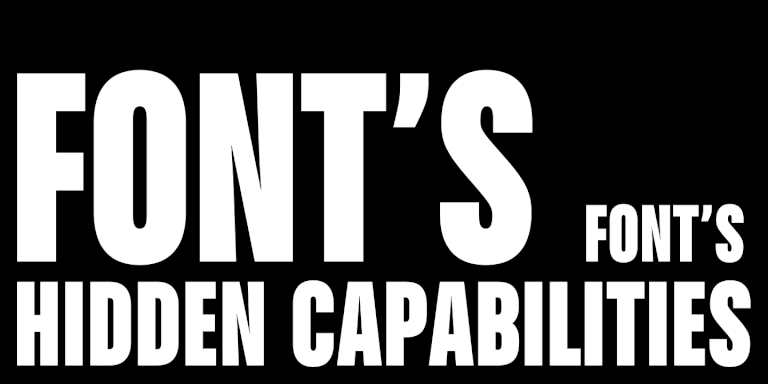 ميزات OpenType: كيف تستخدمها؟