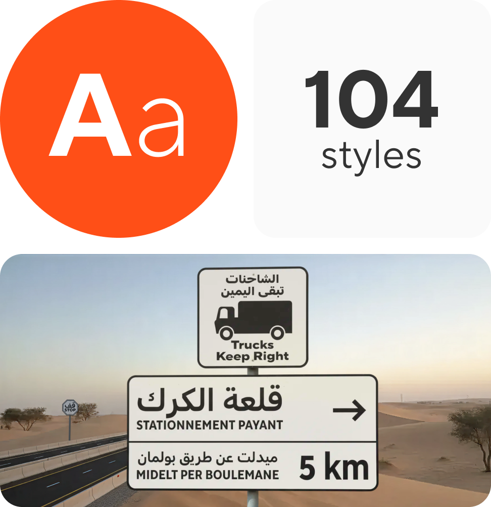 TT&nbsp;Norms® Pro: <br> الخط الأكثر مبيعًا عالميًا الآن مع دعم للّغة العربية