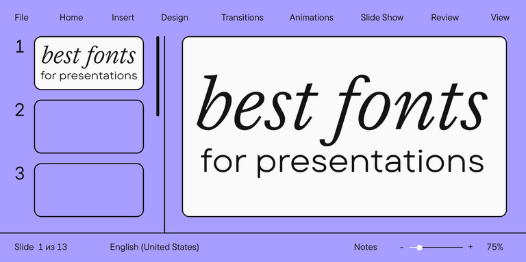 أفضل 10 خطوط للعروض التقديمية الاحترافية في PowerPoint لعام 2025