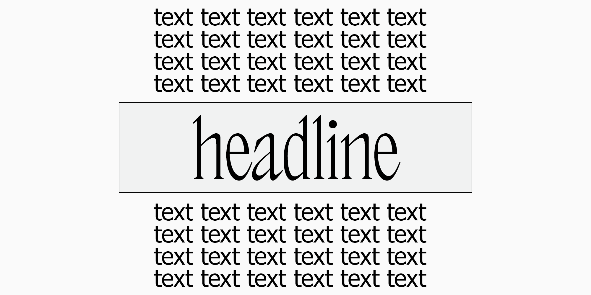 fonts newsletter