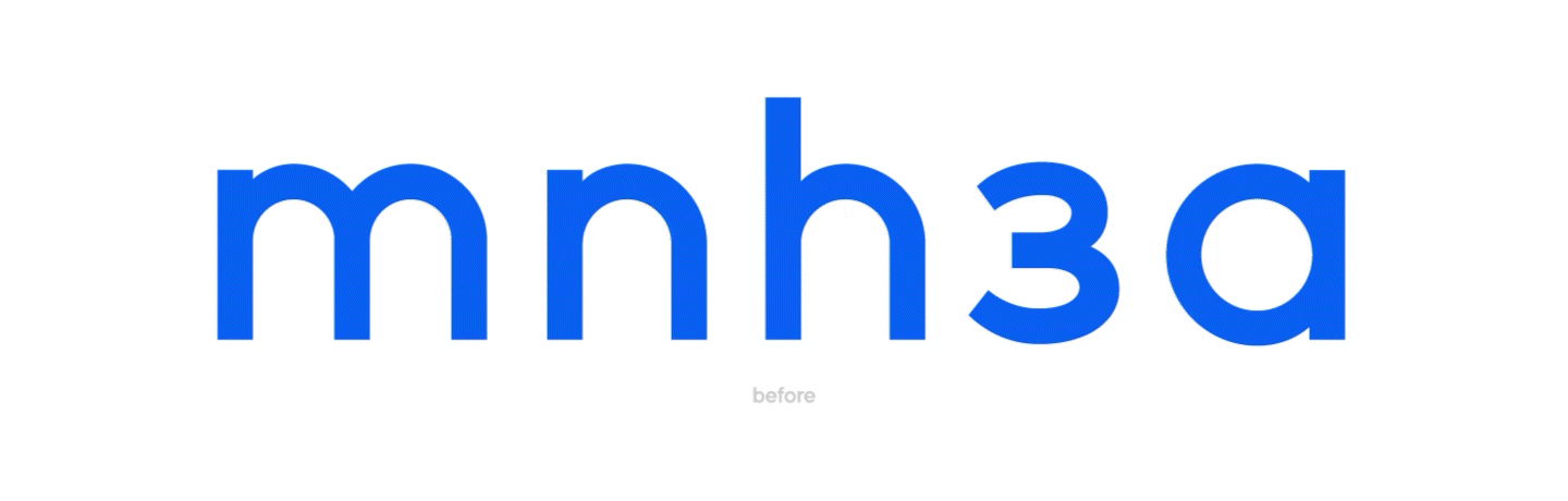 إنشاء خط لتكوين شعارات Mail.ru Group