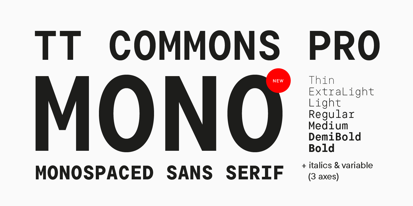 إنشاء TT Commons&trade;: من خطٍّ مؤسسي إلى أكثر الخطوط مبيعًا في الاستوديو