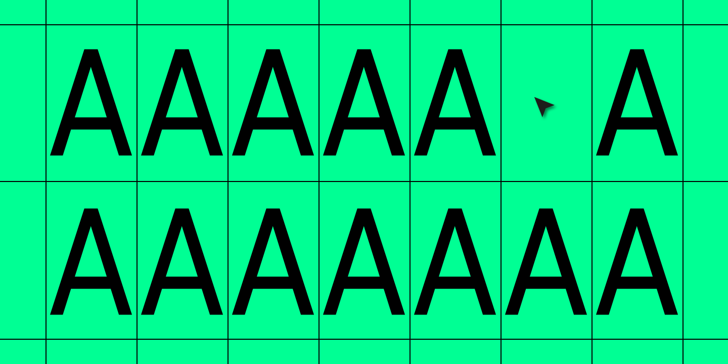 Monospaced Fonts in Design and Coding