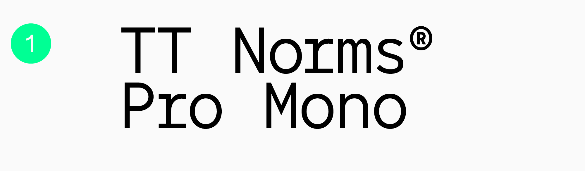 Monospaced Fonts in Design and Coding