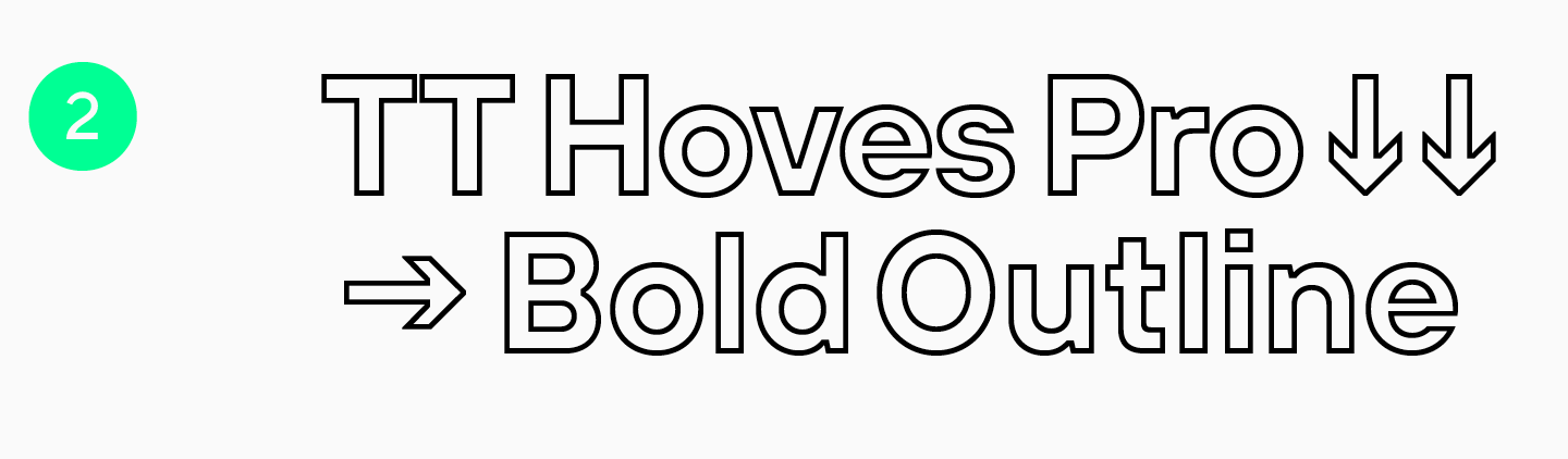 15 Best Outline Fonts Approved by Designers in 2024