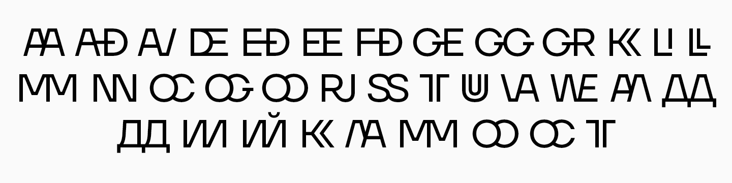 يا للعجب: كيف تطوّر الخط الغروتيسك الإسكندنافي TT Firs وأصبح له زوج طباعي