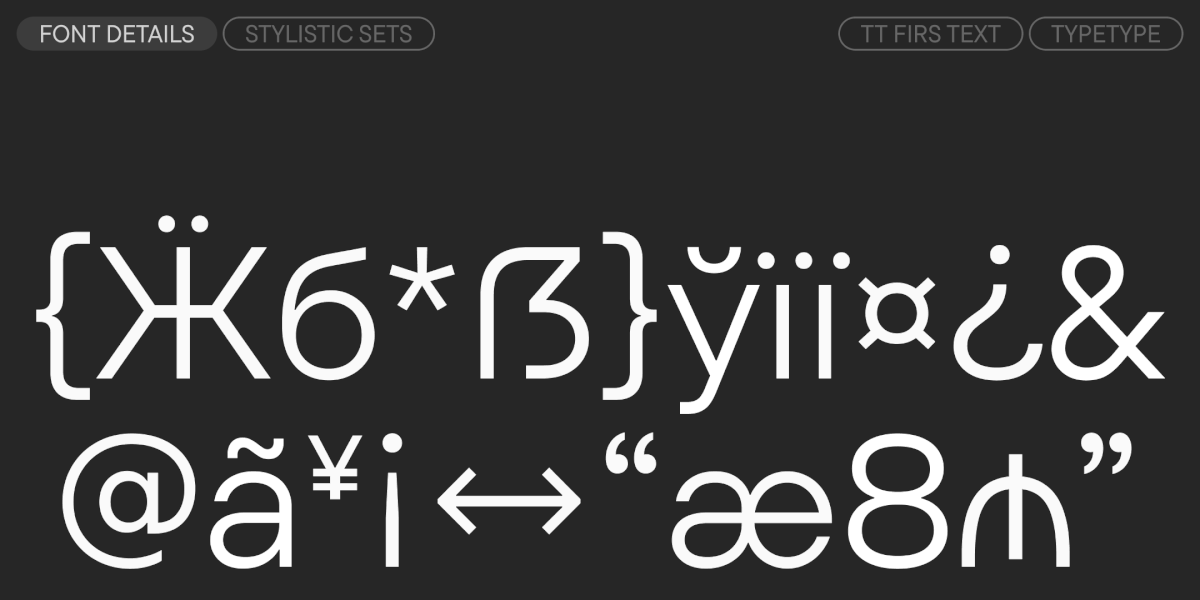 TT Firs Text TypeType TT Firs Text TypeType