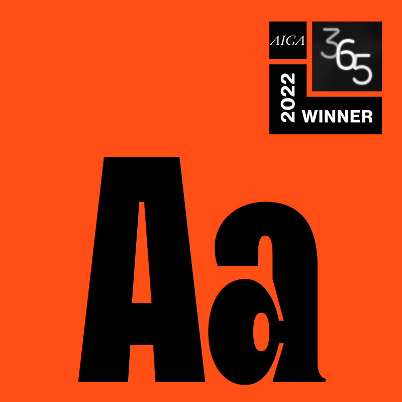 365: AIGA Year in Design 2022, winner