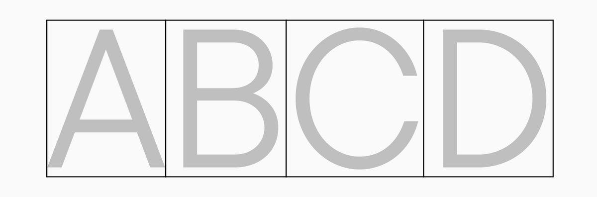 مساحة الـ Em