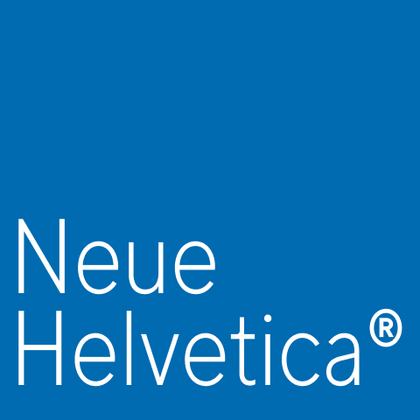 Ähnliche Schriftarten wie Neue Helvetica®