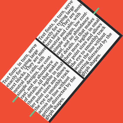 Schriftarten für Bücher - Die besten Schriftarten für Bücher