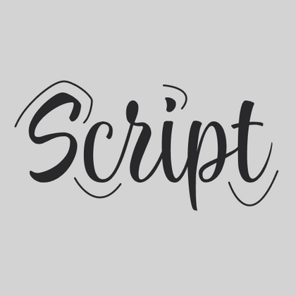 Script-Schriften