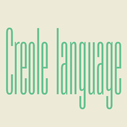 Die Auswahl der kreolischen Schriftarten