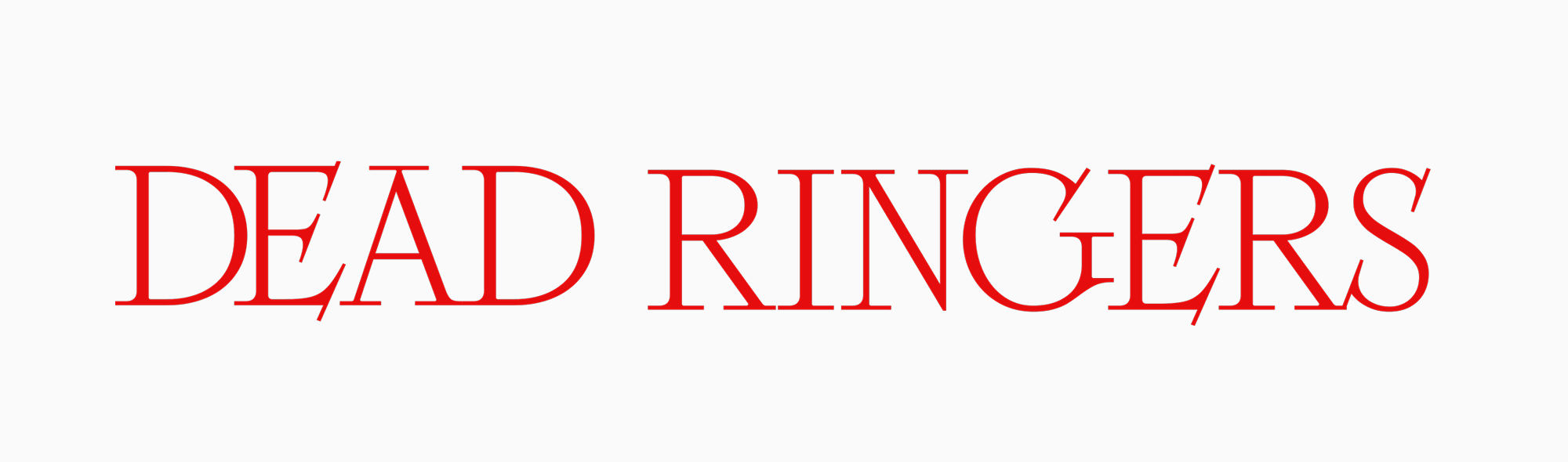 Dead Ringers series logo