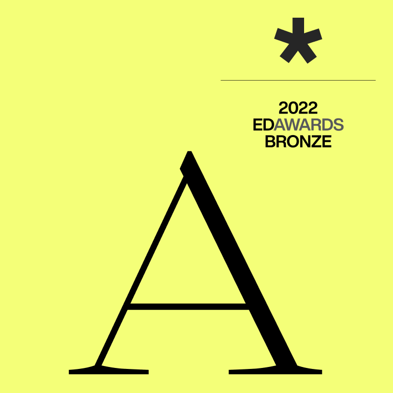 European Design Awards 2022, bronze