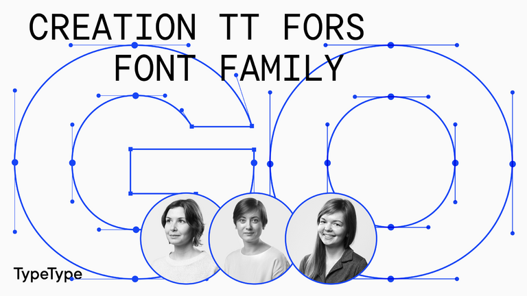 Creation TT Fors font family (eng sub)