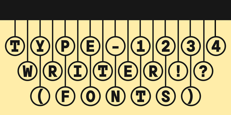 Schreibmaschinen-Schriften: Von Retro-Mechanik zu digitalen Klassikern