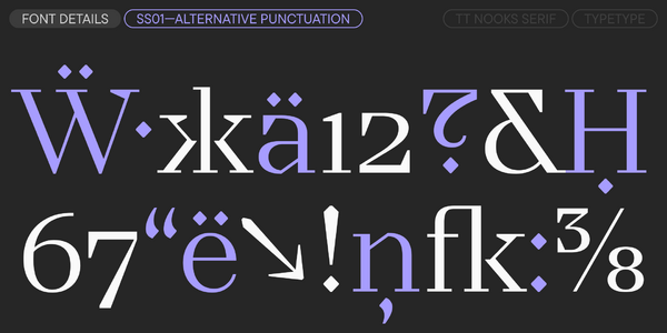 TT Nooks Serif