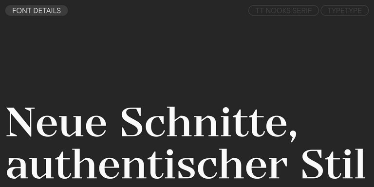 TT Nooks Serif