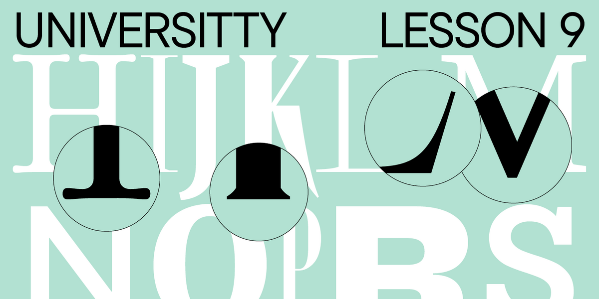 UniversiTTy: Lección 9. Letras mayúsculas: refinamiento de contornos a nivel detallado