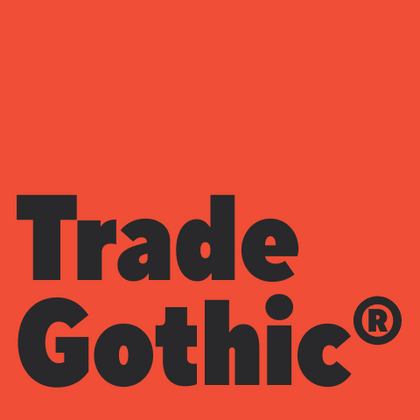 Fuentes similares a Trade Gothic