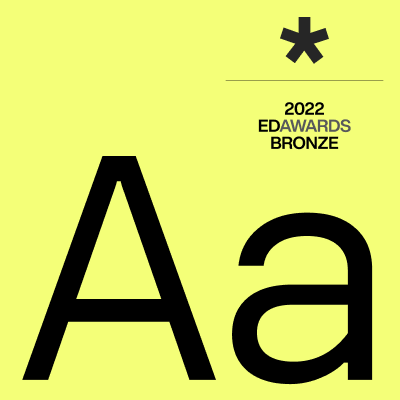 European Design Awards 2022, bronce