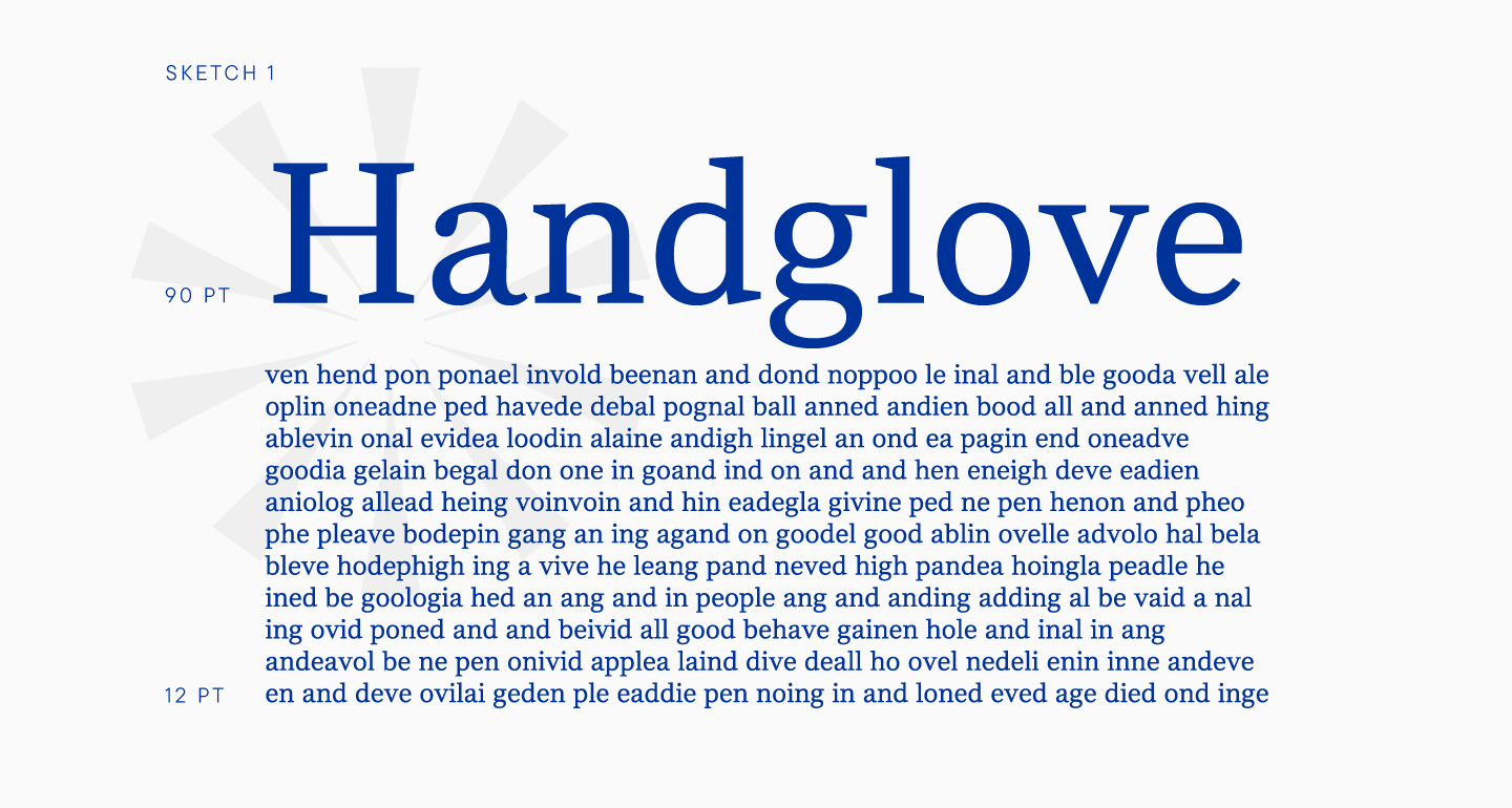 Creation of a modern serif TT Livret