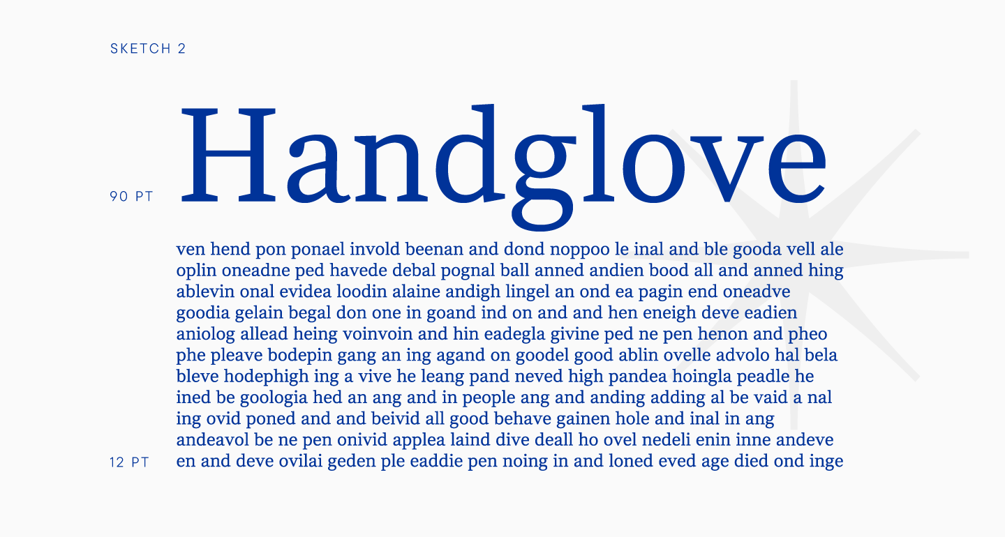 Creation of a modern serif TT Livret