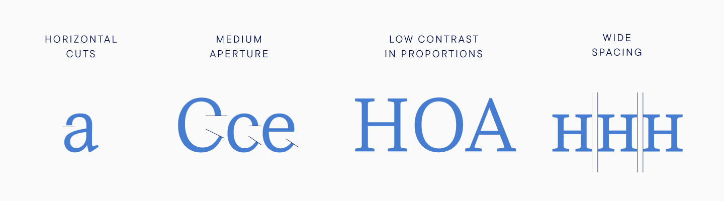 Creation of a modern serif TT Livret