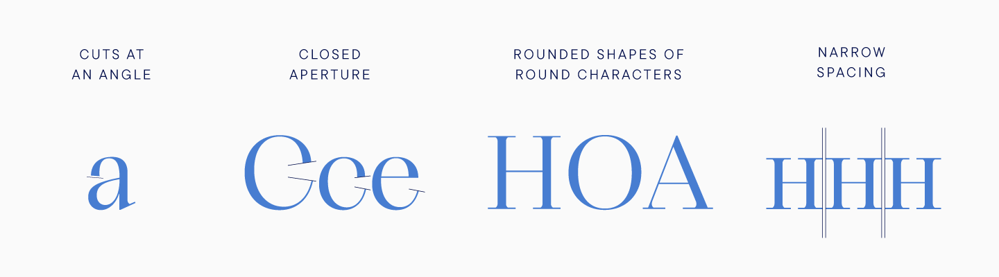 Creation of a modern serif TT Livret