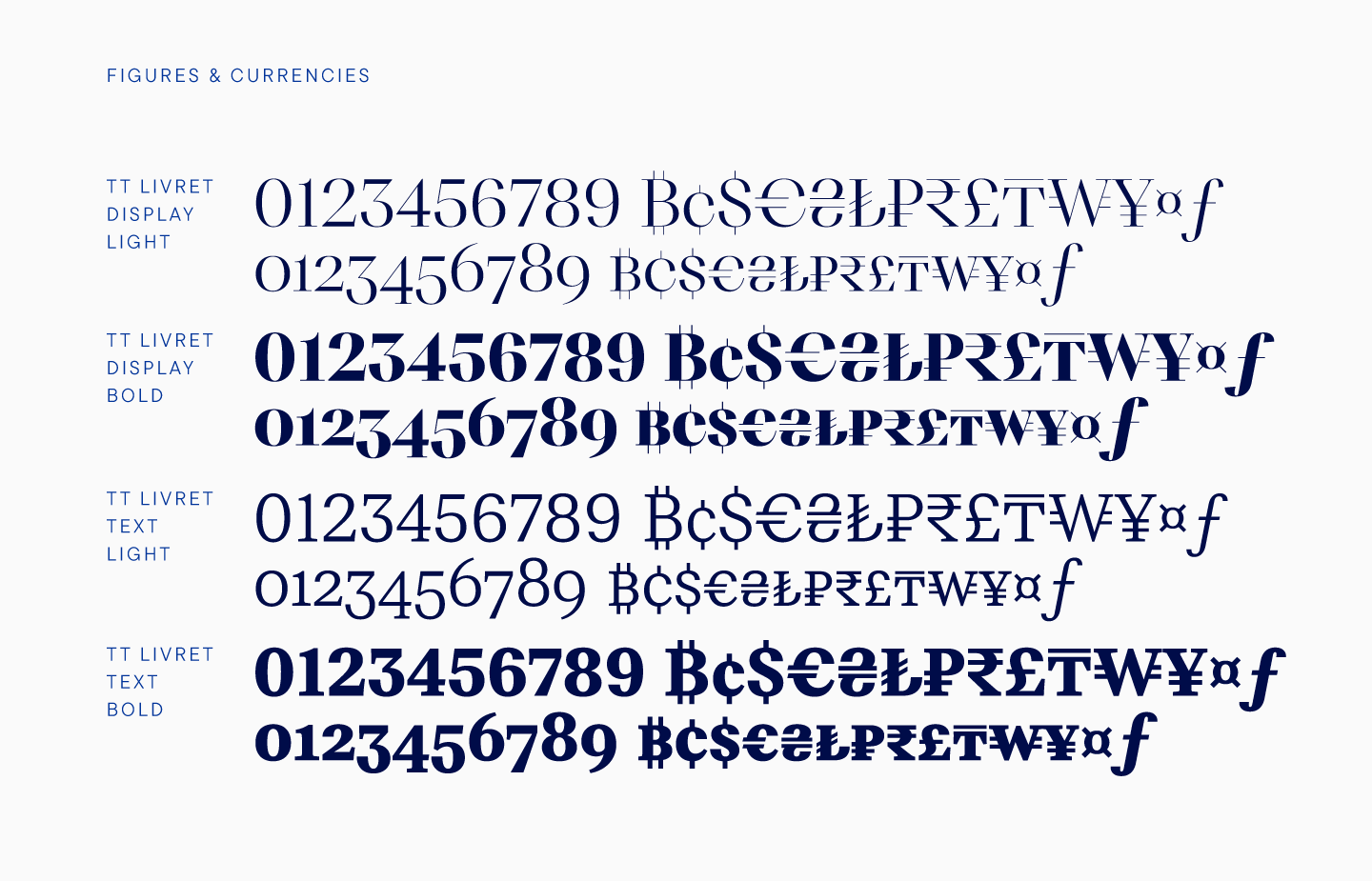 Creation of a modern serif TT Livret