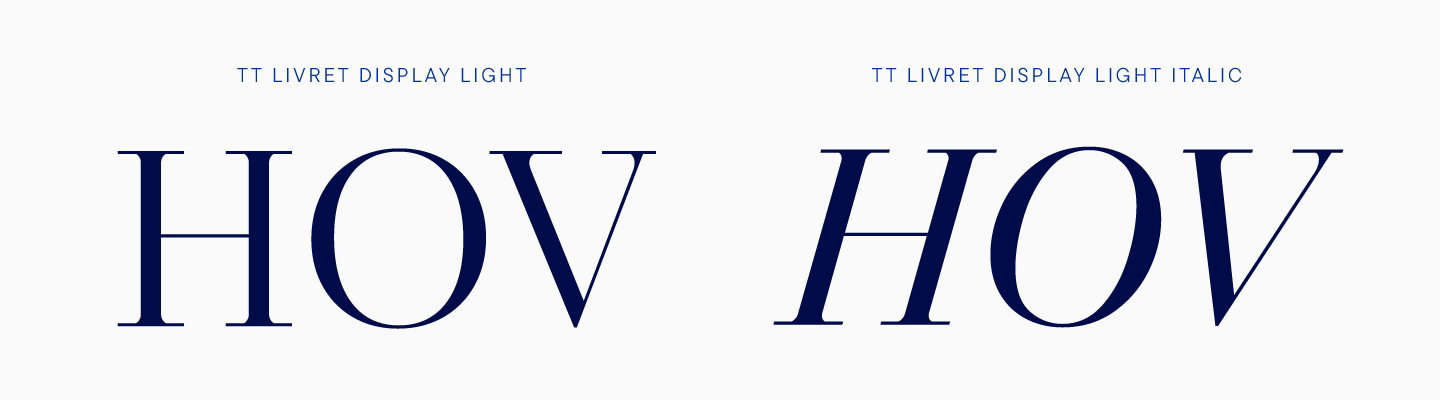 Creation of a modern serif TT Livret