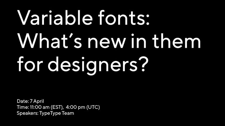 Variable fonts: What’s new in them for designers?