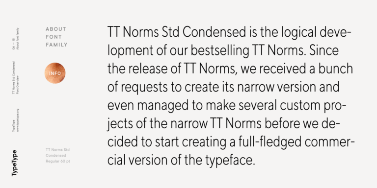 TT Norms® Std Condensed