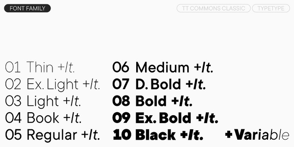 TT Commons™ Classic