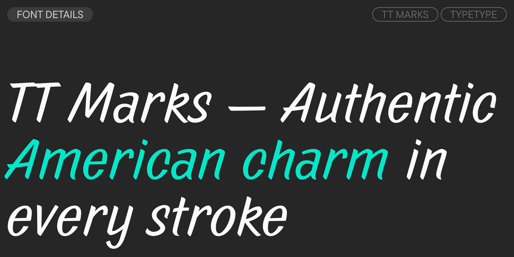 Mark Script Font Fuentes script (manuscritas) | TypeType®