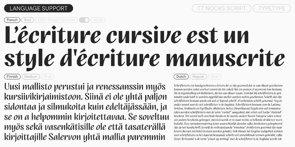 TT Nooks Script