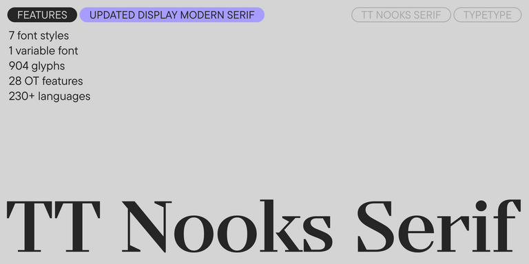 TT Nooks Serif