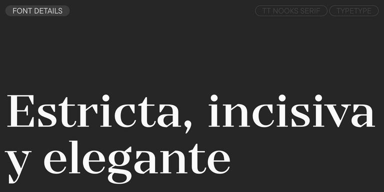 TT Nooks Serif