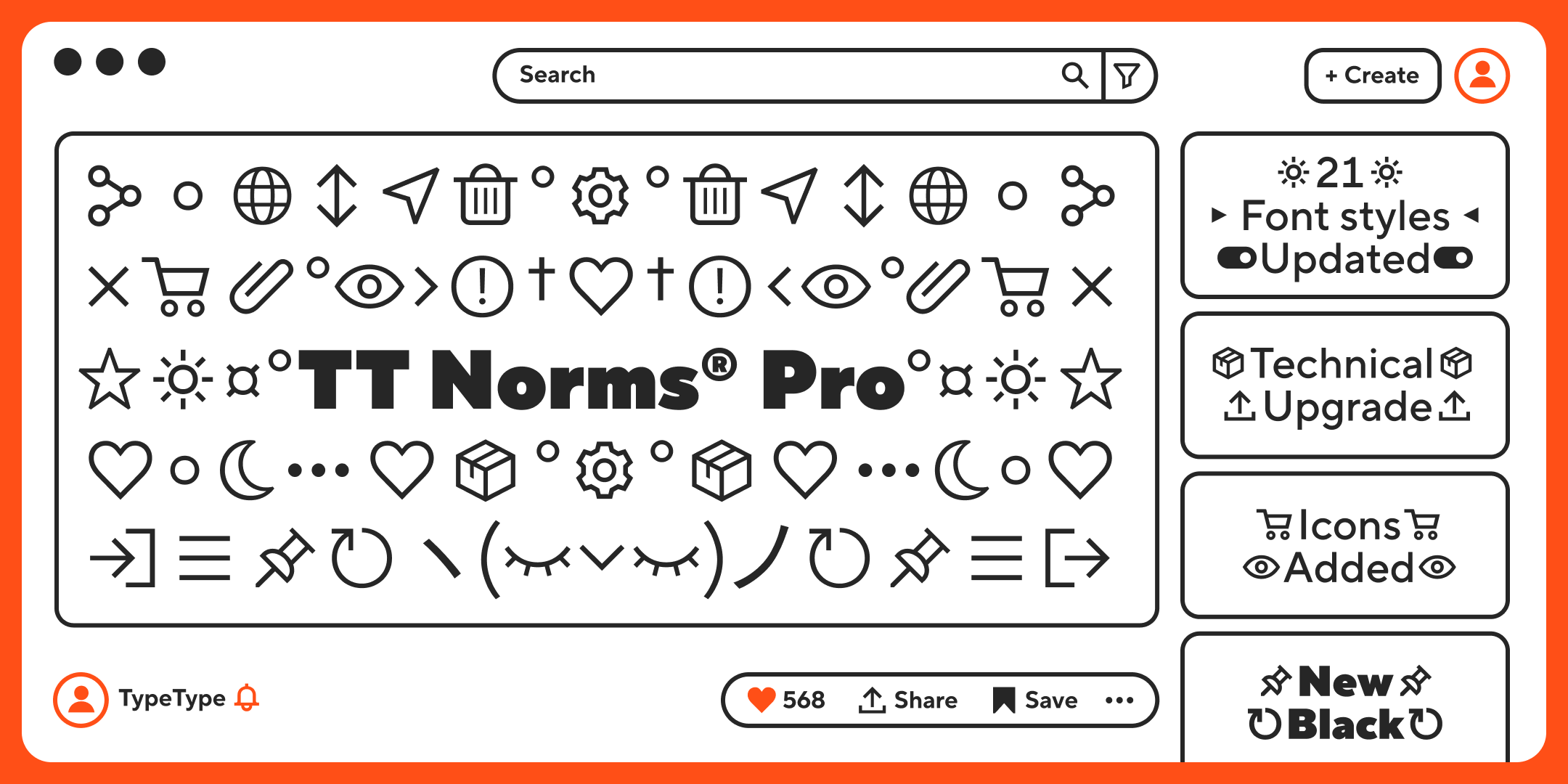 Fuente TT Norms Pro: descarga la prueba gratuita y compra | TypeType®