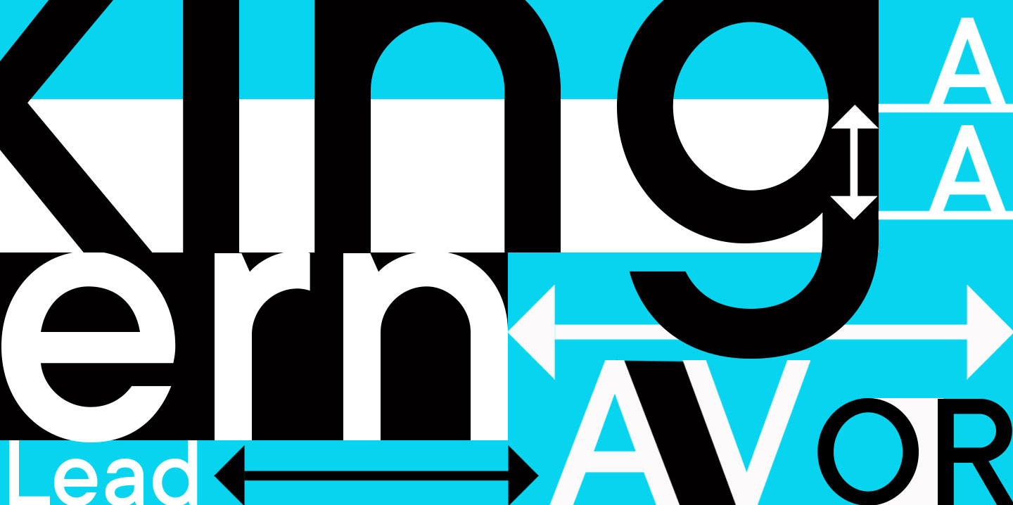 Kerning, Tracking, Leading &amp; Spacing in Typography: What&rsquo;s the Difference?