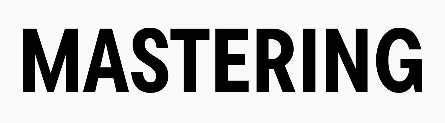 Mastering professionnel de polices
