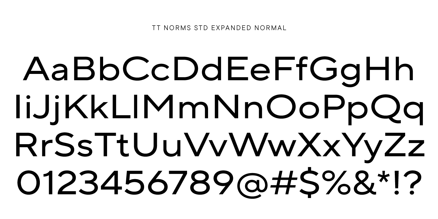 TT Norms&reg; Pro: a 7-year history of the font family