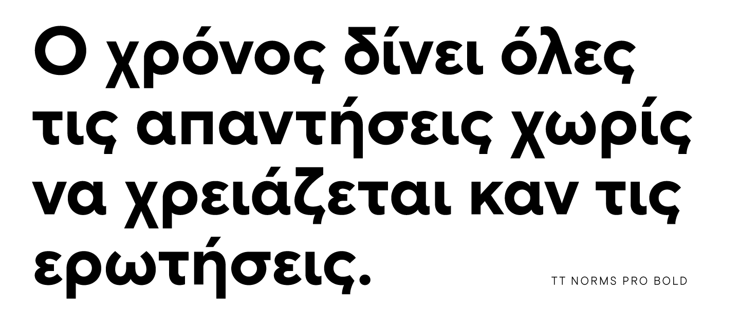 TT Norms&reg; Pro: a 7-year history of the font family