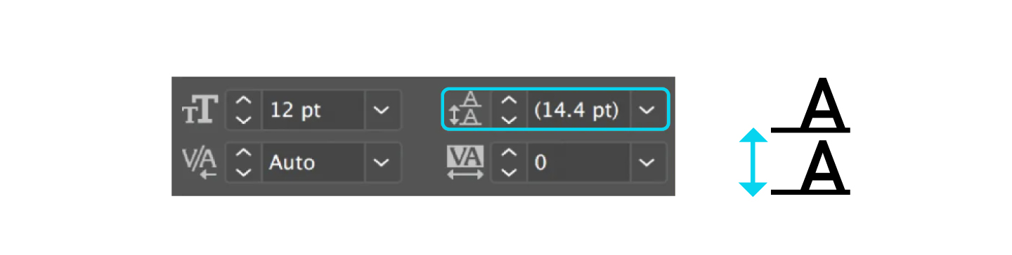 How to&nbsp;adjust leading?