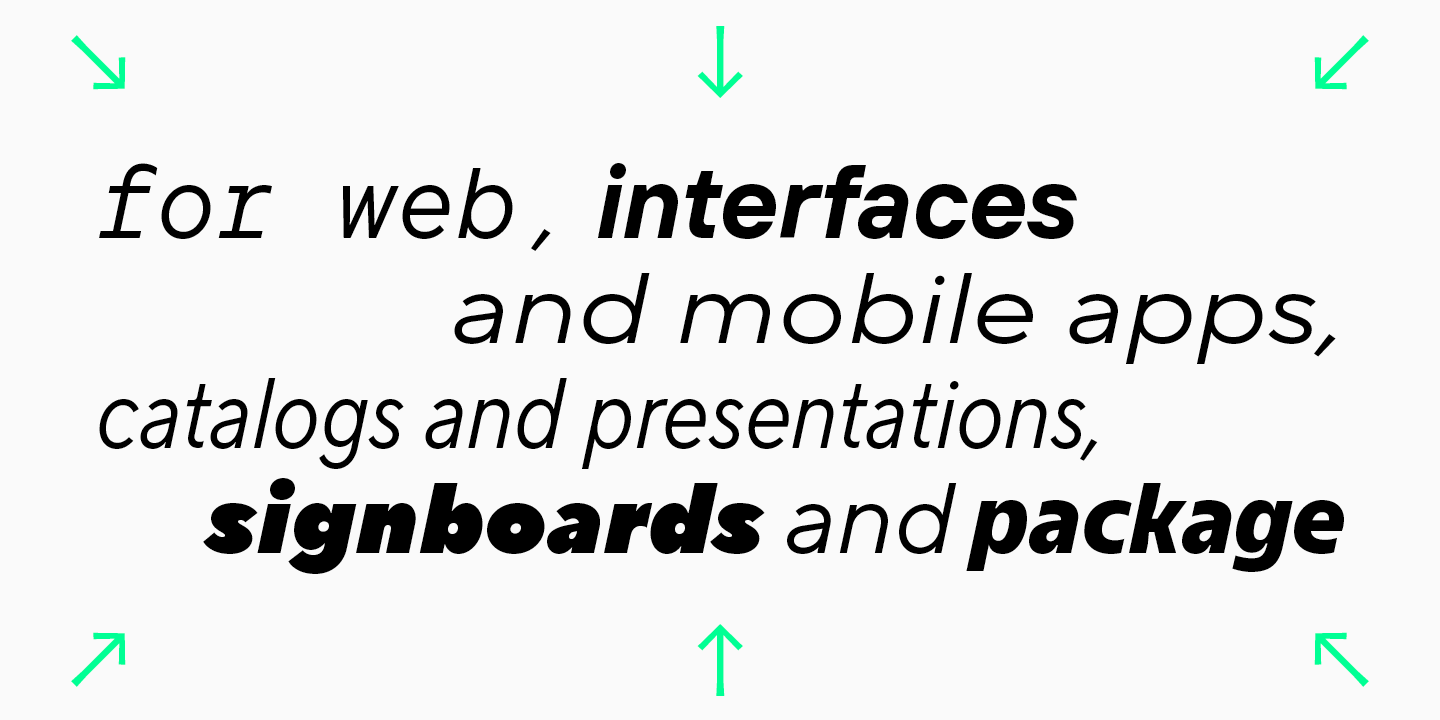 When to choose a sans serif