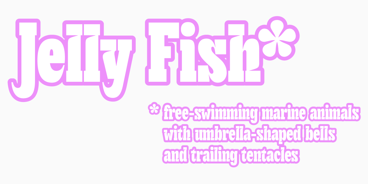 Display fonts