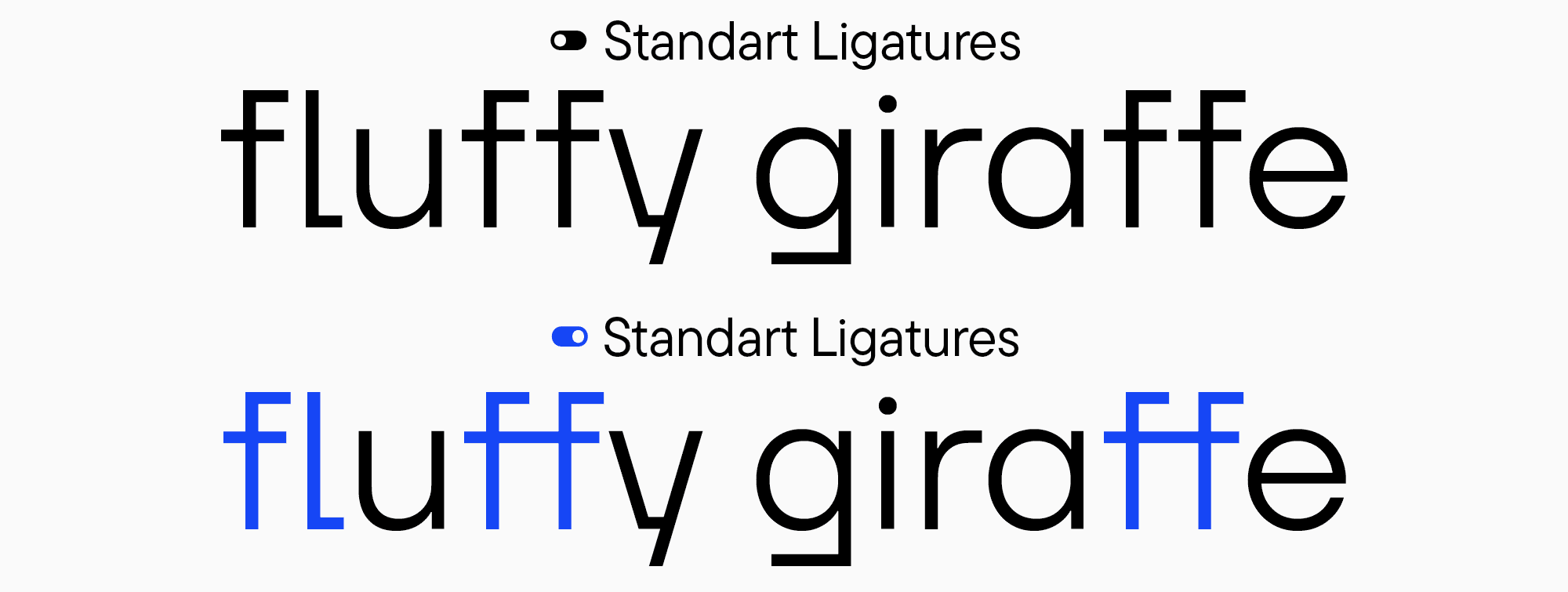 Ligatures